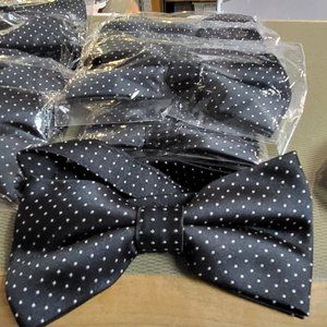 Polka-dot bow ties